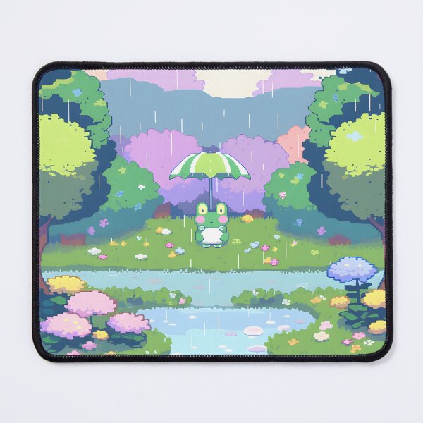 Item preview, Frog Pixel Art In Japanese Spring Aesthetic  designed and sold by RibbitFans101.