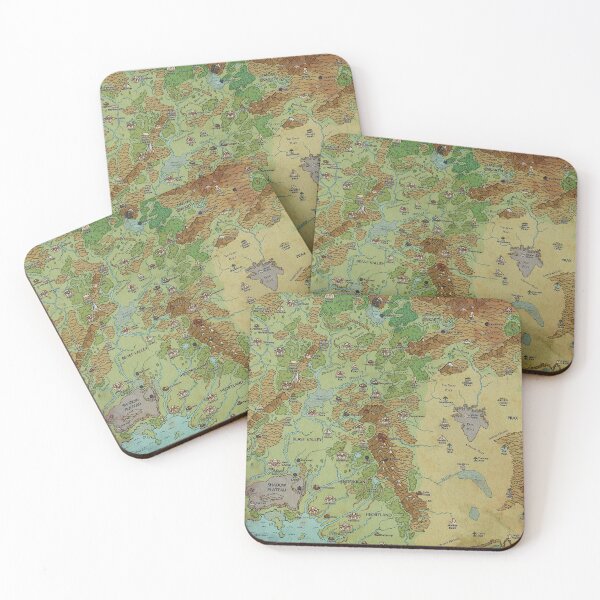 Item preview, Dragon Pass and Prax Map by Darya Makarava designed and sold by Chaosium.
