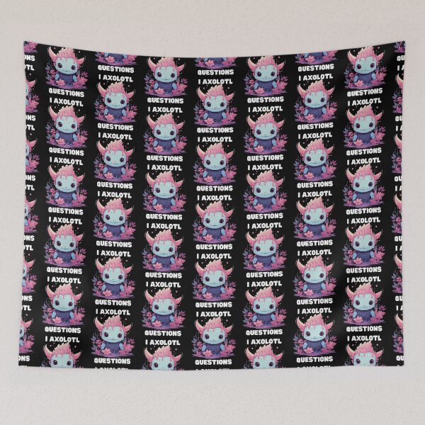 Item preview, I Axolotl Questions Cute Axolotl Kawaii designed and sold by ArtFromBeyond.