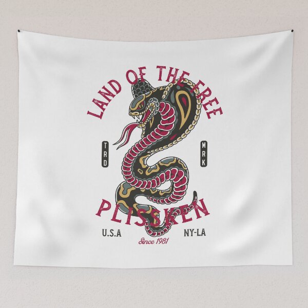 Item preview, Cobra Traditional Tattoo Snake - Land of the Free designed and sold by Nemons.