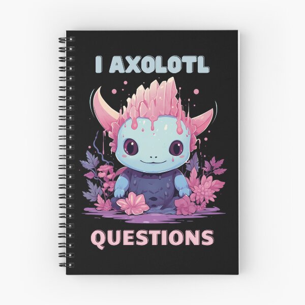 Item preview, I Axolotl Questions Cute Axolotl Kawaii designed and sold by ArtFromBeyond.