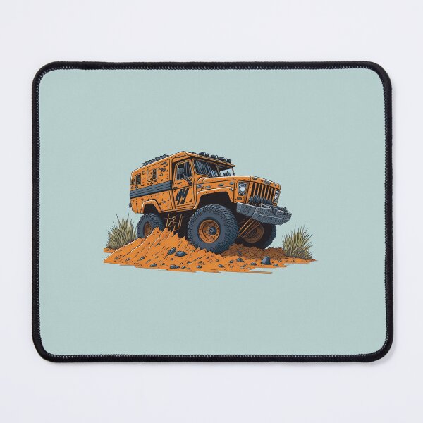 Item preview, Adventurous Comic Off-Roading Truck Art for Off-Road Enthusiasts designed and sold by kanjxtan.