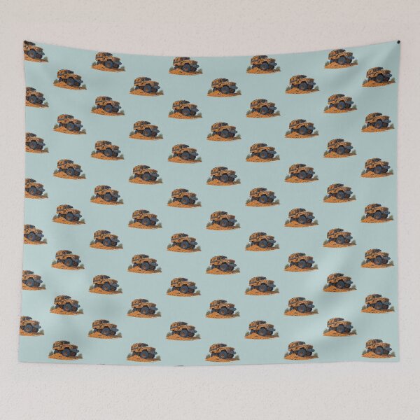 Item preview, Adventurous Comic Off-Roading Truck Art for Off-Road Enthusiasts designed and sold by kanjxtan.