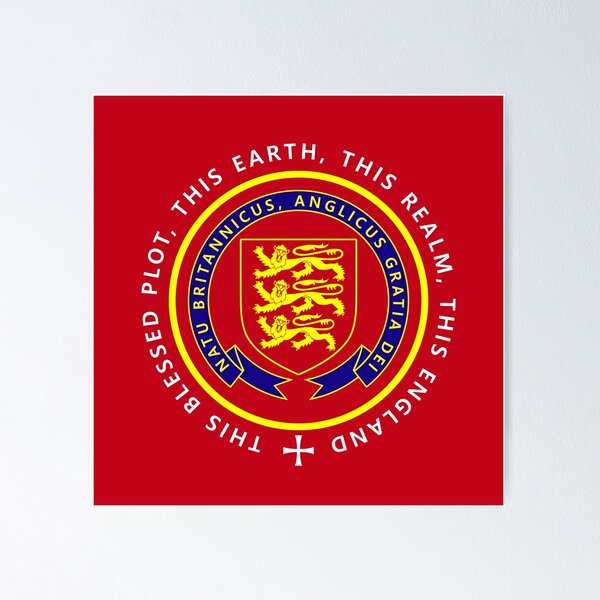 Item preview, Born British, English By The Grace Of God designed and sold by sirglennbo.
