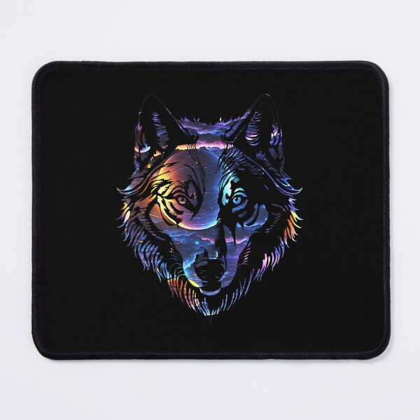 Item preview, Galaxy Wolf Face designed and sold by YrtemmyS.