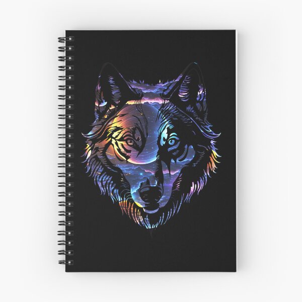 Item preview, Galaxy Wolf Face designed and sold by YrtemmyS.