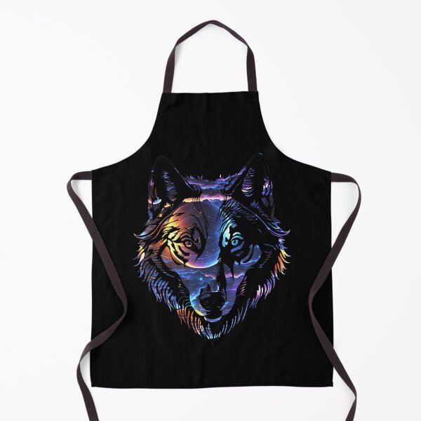 Item preview, Galaxy Wolf Face designed and sold by YrtemmyS.