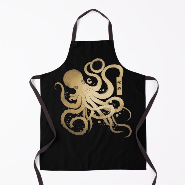 Item preview, Japanese Gyotaku Calligraphy Octopus designed and sold by ImprintMade.
