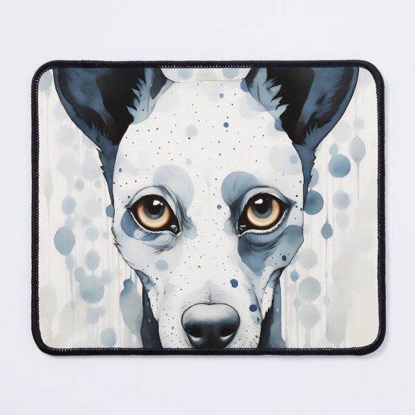 Item preview, IndigoInk Dot, a dog from space designed and sold by omaliai.