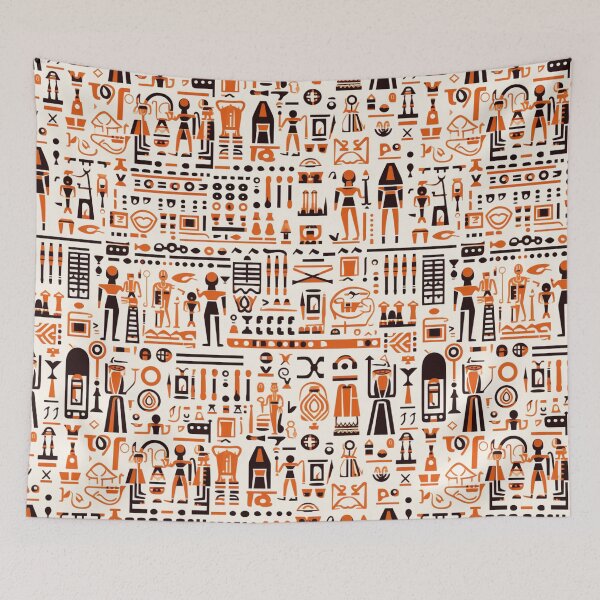 Item preview, Mystic Echoes: Ancient Egypt Hieroglyphics Unveiled designed and sold by AlienSkinEyes.