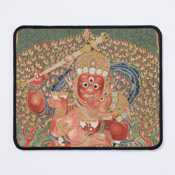 Item preview, Tangka China Yongle Palace Tangka Vertical Scroll on Silk designed and sold by Mulan-Prints.