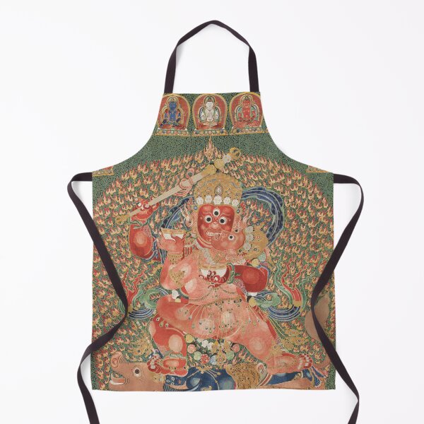 Item preview, Tangka China Yongle Palace Tangka Vertical Scroll on Silk designed and sold by Mulan-Prints.