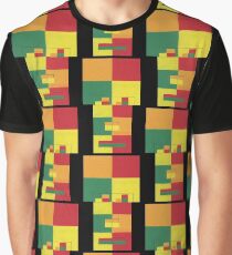 Fro Square Repeat (Facemadics colorful contemporary abstract face) Graphic T-Shirt