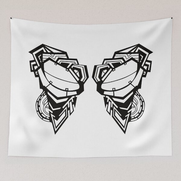 Item preview, Close eye robot black version designed and sold by BlackArtProject.