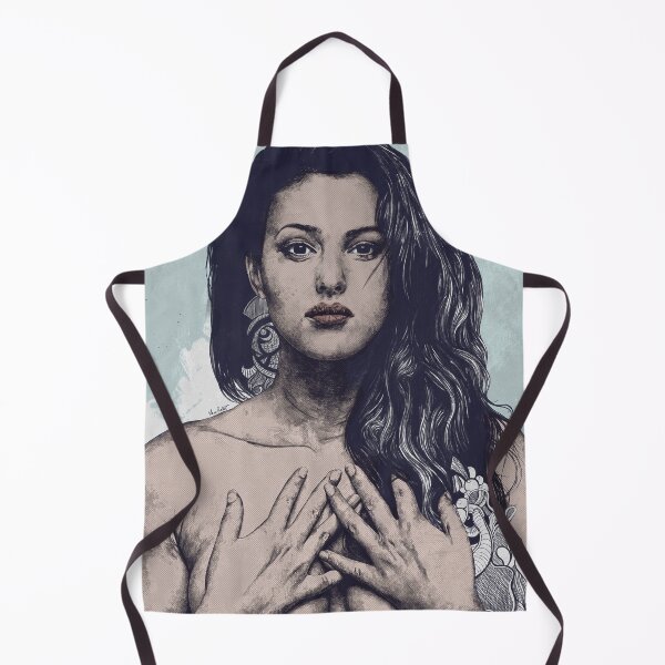 Item preview, Monica Bellucci pop art | sexy nude portrait | doodle art drawing designed and sold by Marco Paludet.