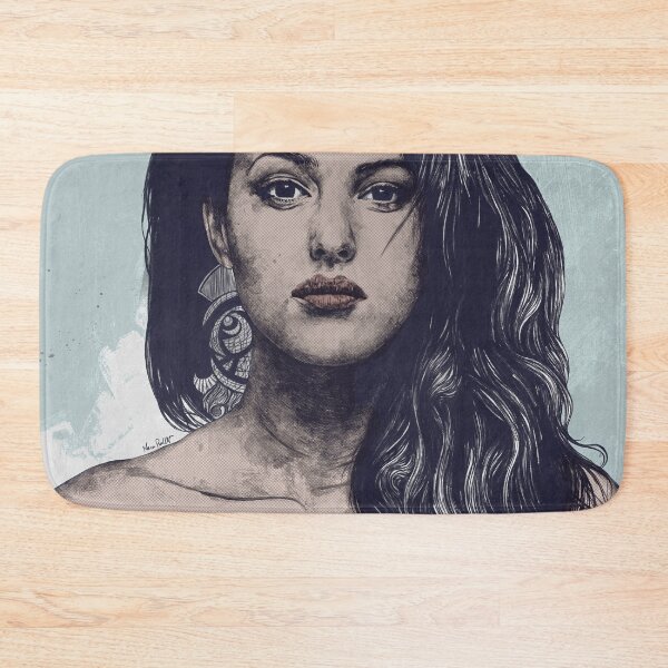 Item preview, Monica Bellucci pop art | sexy nude portrait | doodle art drawing designed and sold by Marco Paludet.