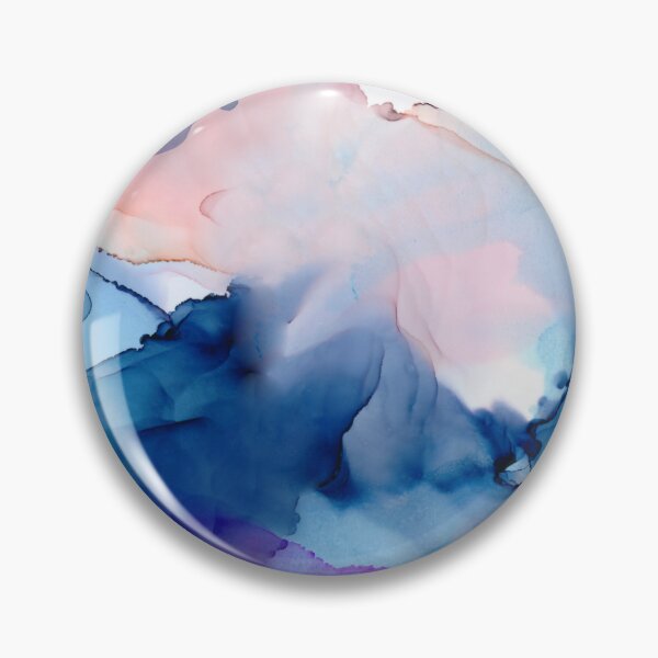 Item preview, Pink and blue watercolour texture designed and sold by ksdesignsart.