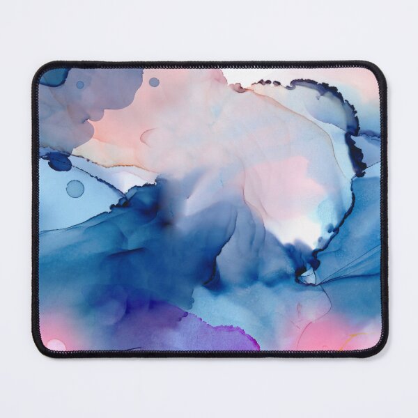 Item preview, Pink and blue watercolour texture designed and sold by ksdesignsart.