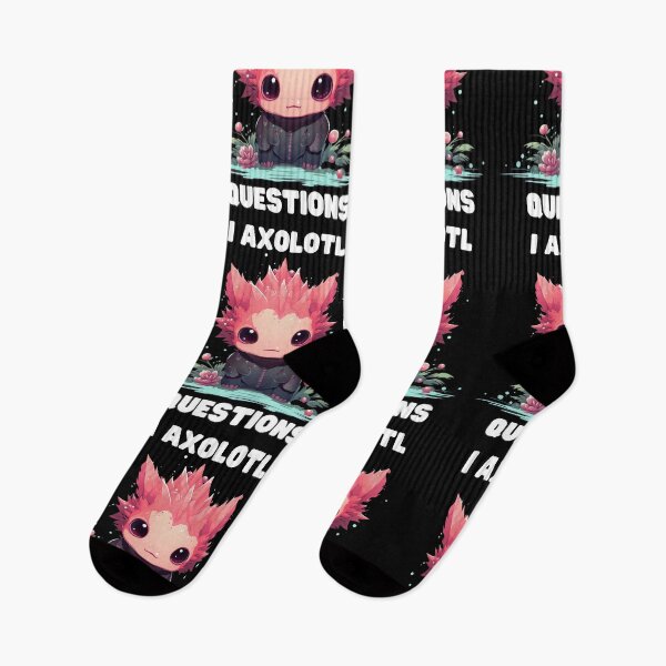 Item preview, I Axolotl Questions Cute Axolotl Kawaii designed and sold by ArtFromBeyond.