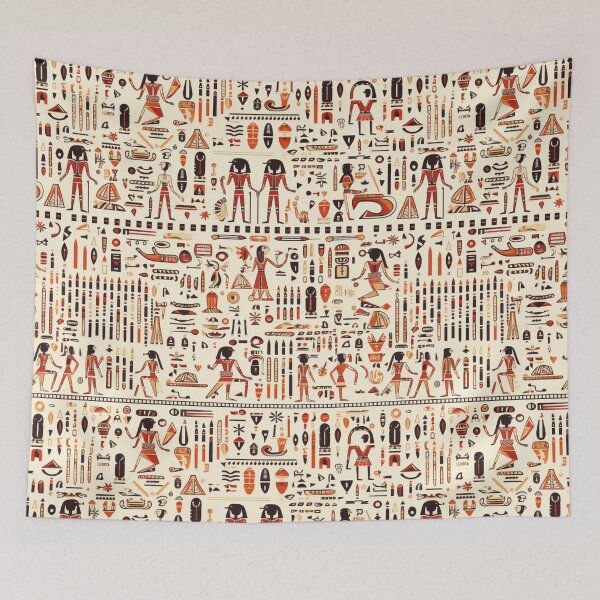 Item preview, Mystic Echoes: Ancient Egypt Hieroglyphics Unveiled designed and sold by AlienSkinEyes.