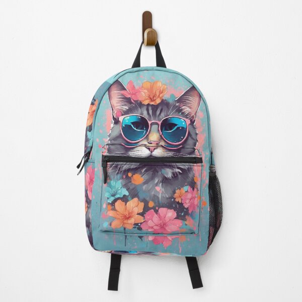 Item preview, Cat in trendy sunglasses designed and sold by M-Y-A-R-T-.