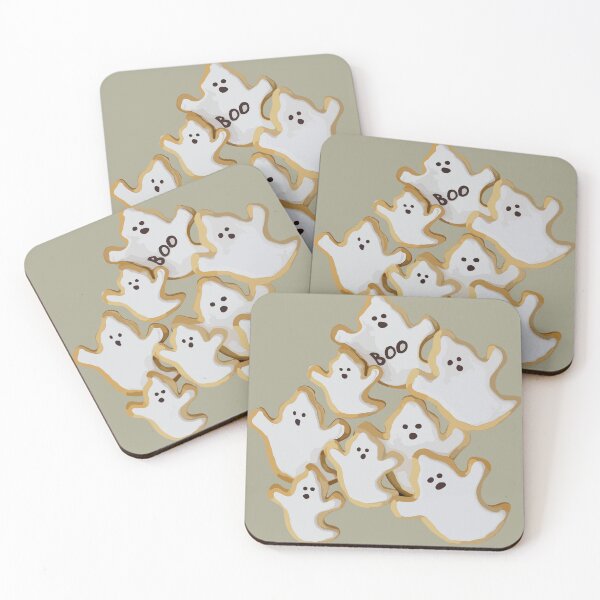 Item preview, Boo-tiful Bites: Cartoon Ghost Cookie Ensemble designed and sold by EmeraldeaArt.