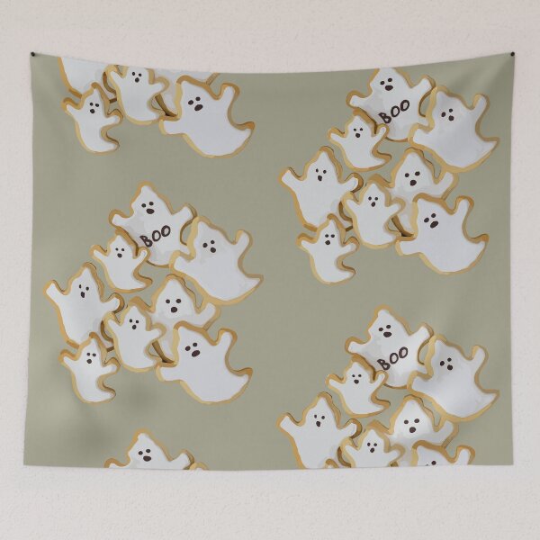 Item preview, Boo-tiful Bites: Cartoon Ghost Cookie Ensemble designed and sold by EmeraldeaArt.