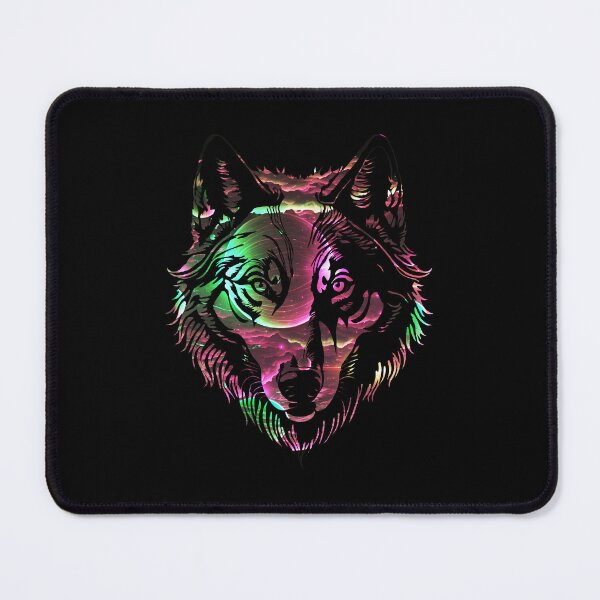 Item preview, Galaxy Wolf Face designed and sold by YrtemmyS.