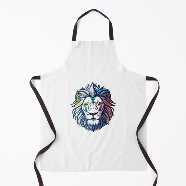 Item preview, crayon lion head designed and sold by bocukart.