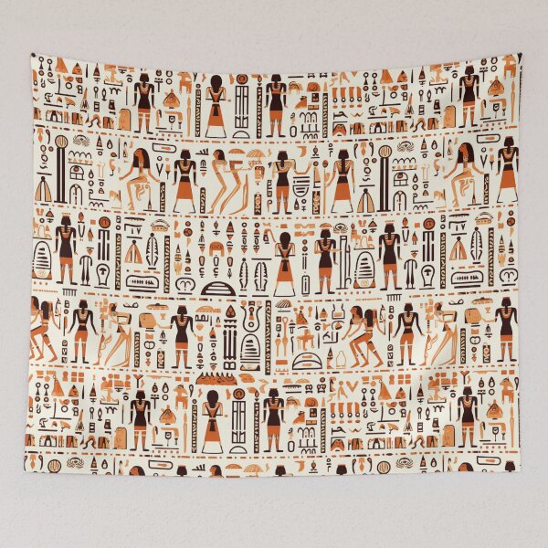 Item preview, Mystic Echoes: Ancient Egypt Hieroglyphics Unveiled designed and sold by AlienSkinEyes.