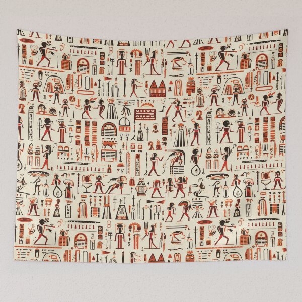 Item preview, Mystic Echoes: Ancient Egypt Hieroglyphics Unveiled designed and sold by AlienSkinEyes.