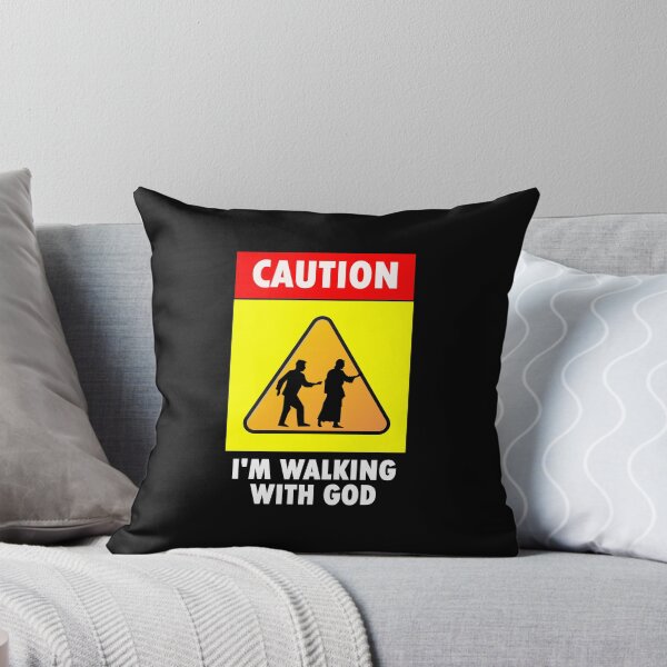 Item preview, Caution I'm walking with God designed and sold by Warih.