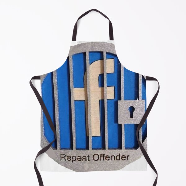 Item preview, facebook jail repeat offender designed and sold by Nostrathomas66.