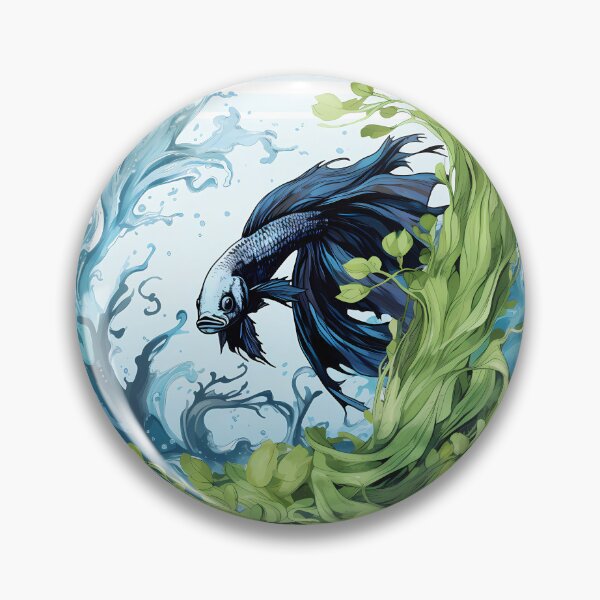 Item preview, Betta Fish in a Bubble designed and sold by SchorlCraft.