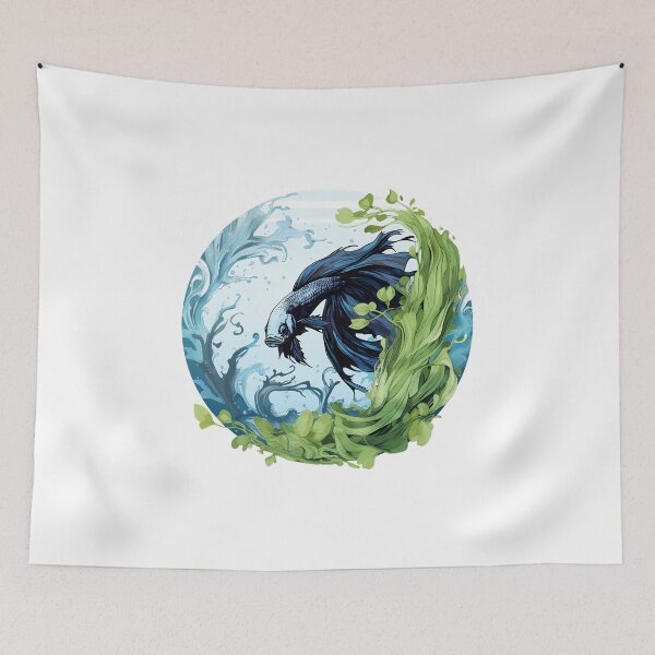 Item preview, Betta Fish in a Bubble designed and sold by SchorlCraft.
