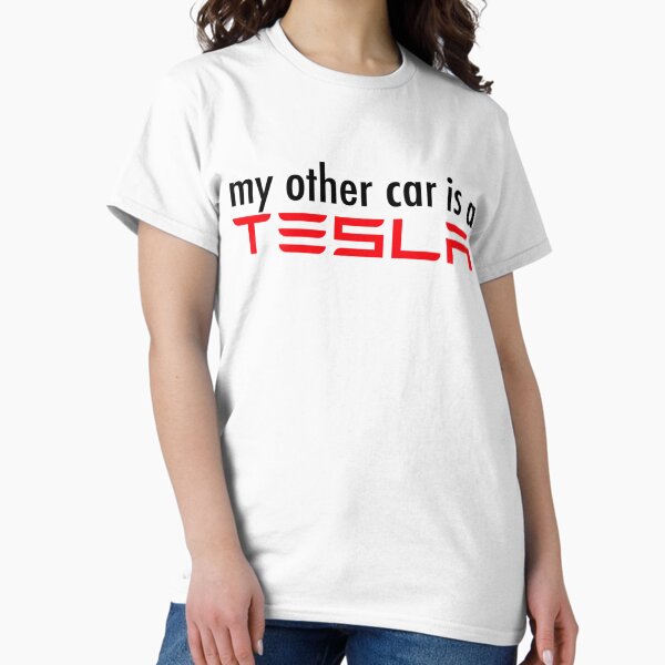 Item preview, my other car is a tesla designed and sold by CedarPonce.