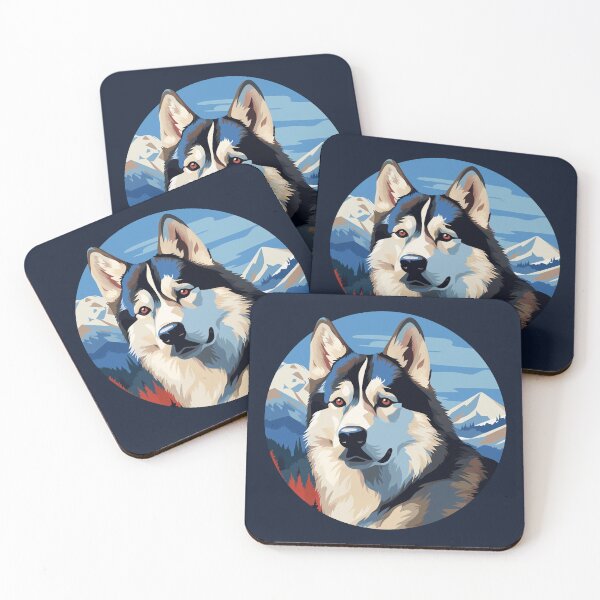 Item preview, Majestic Husky designed and sold by CJS-Art.
