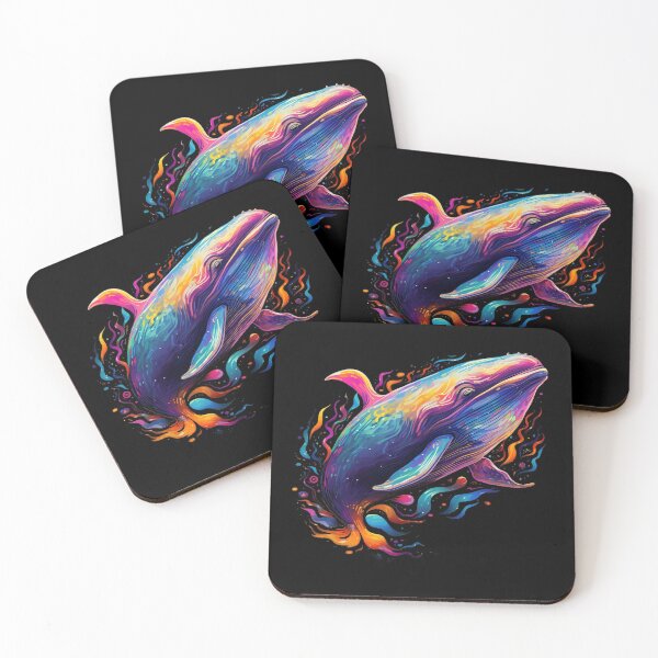 Item preview, Psychedelic Blue Whale Dreams: Oceanic Majesty designed and sold by PsyCloth.