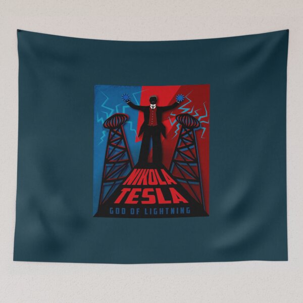 Item preview, nicola tesla designed and sold by CedarPonce.