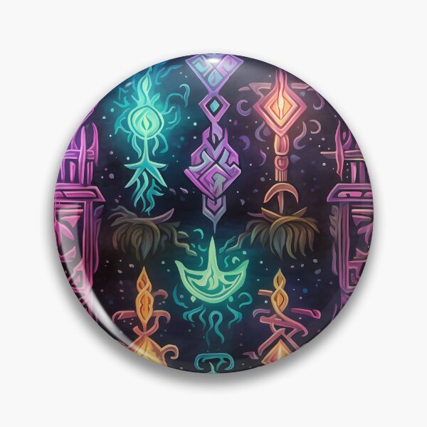 Item preview, Magic Runes Spell Pattern designed and sold by SchorlCraft.