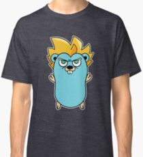 Camiseta clásica Súper Gopher - Golang