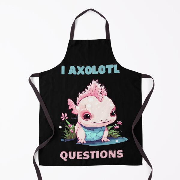 Item preview, I Axolotl Questions Cute Axolotl Kawaii designed and sold by ArtFromBeyond.