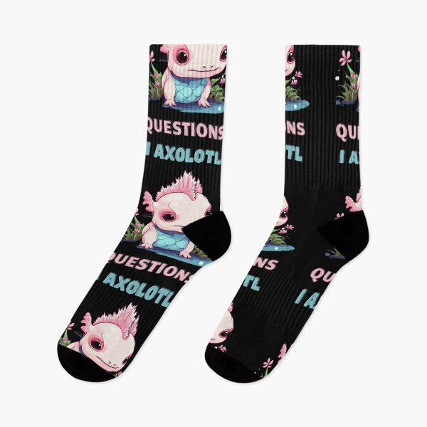Item preview, I Axolotl Questions Cute Axolotl Kawaii designed and sold by ArtFromBeyond.