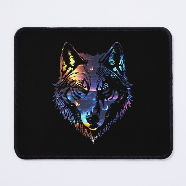 Item preview, Galaxy Wolf Face designed and sold by YrtemmyS.