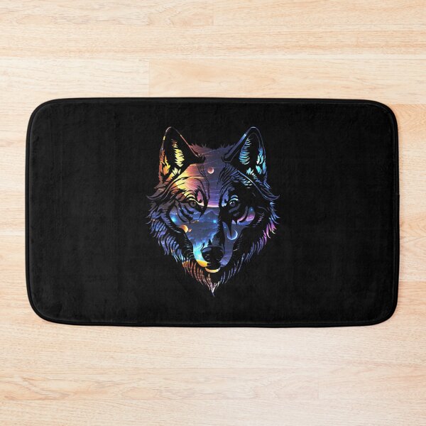 Item preview, Galaxy Wolf Face designed and sold by YrtemmyS.