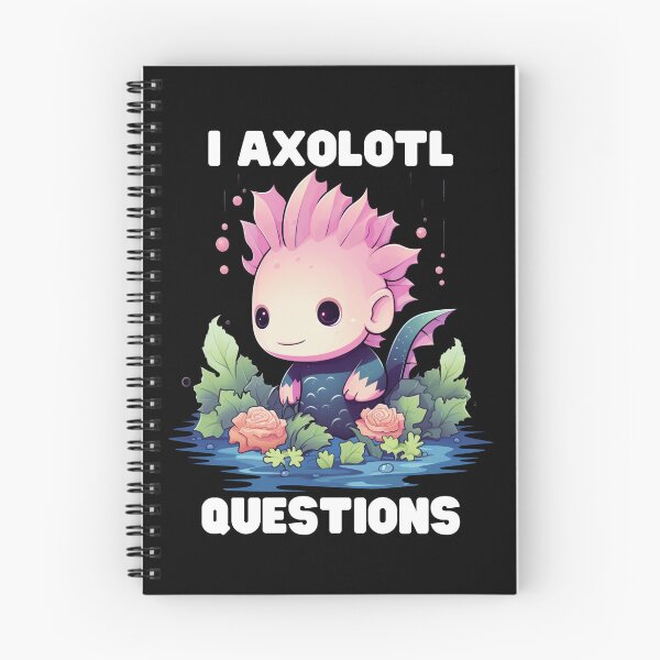 Item preview, I Axolotl Questions Cute Axolotl Kawaii designed and sold by ArtFromBeyond.