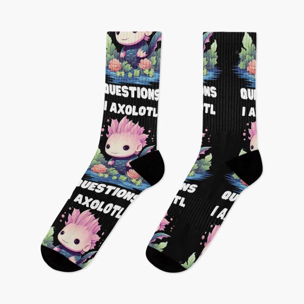 Item preview, I Axolotl Questions Cute Axolotl Kawaii designed and sold by ArtFromBeyond.