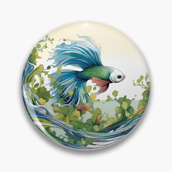 Item preview, Betta Fish in a Bubble designed and sold by SchorlCraft.