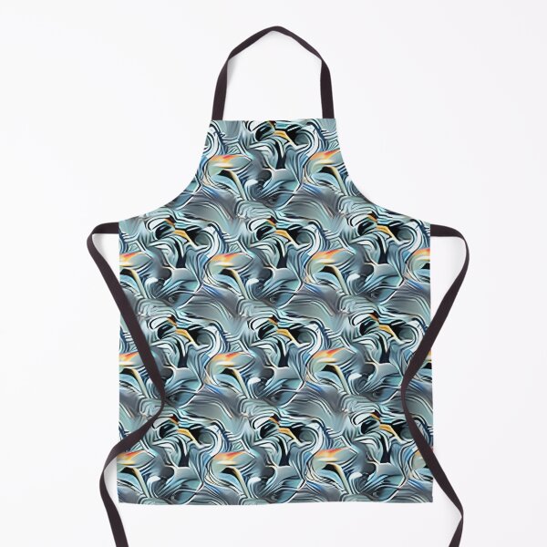 Item preview, Swirls of Perception - AI Fantasy Digital Art Seamless Pattern designed and sold by KLP-Magick.