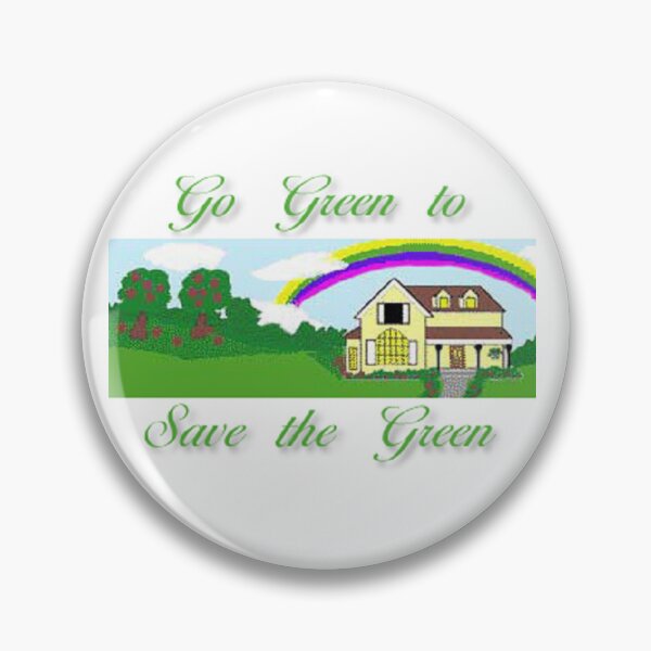 Item preview, Go Green to Save the Green designed and sold by Anointedtoday.